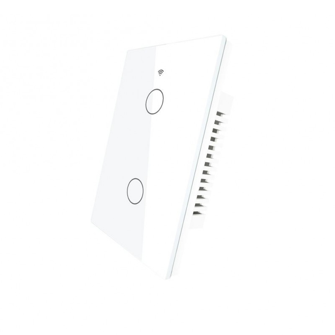 Interruptor de pared Zigbee de la marca MOES sin cable neutro (Alexa y  Google Assistant) 